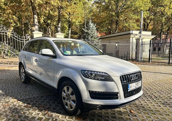 Audi Q7 cena 79000 przebieg: 247000, rok produkcji 2014 z Warszawa małe 172